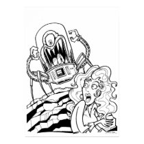 Destroy All Hairdos - Black and White posters