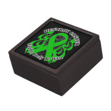Destroy Bile Duct Cancer Premium Jewelry Box