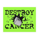 Destroy Cancer Postcards