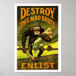 Destroy This Mad Brute ENLIST Print