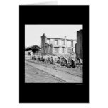 Destruction of the Rail Station in Richmond 1865 cards