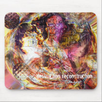 "Destruction Reconstruction" Mousepad by tonypimages "Destruction Reconstruction" Mousepad