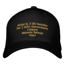Det 2 165th Quartermaster Comany Baseball Cap