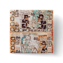Detail from a Mayan codex Buttons