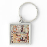 Detail from a Mayan Codex keychains