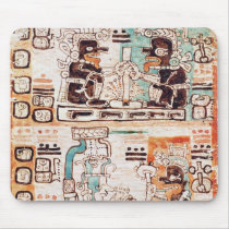 Detail from a Mayan codex Mousepad