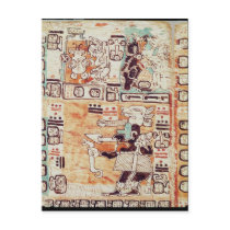 Detail from a Mayan Codex Postcards