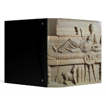 Detail from a sarcophagus vinyl binders