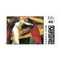 Detail from Botticelli's Mystic Nativity postage by alyciakeating Detail from Botticelli's Mystic Nativity postage