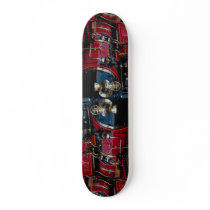 Detail from 'Mtoto' steam engine Skateboard