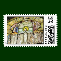 Detail from "The Flight of Souls" stamps