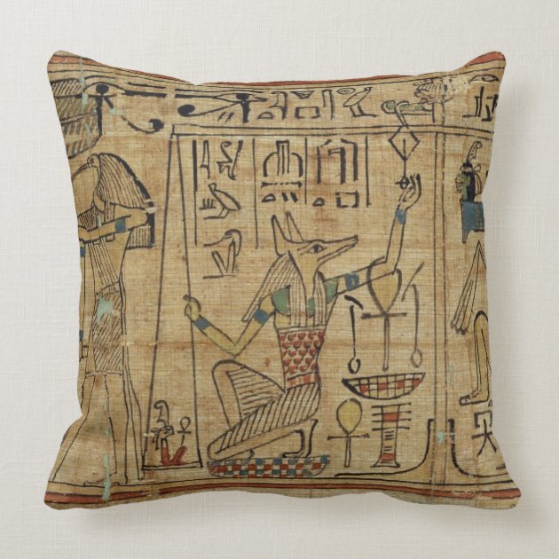 Detail from the papyrus of Nespakashuty, New Kingd Pillow