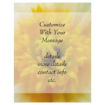Detail - Iceland Poppy Personalized Flyer