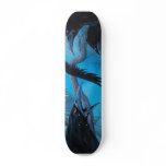Detail of 13 Crows Skate Board Deck