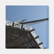 Detail of a Dutch windmill Magnets