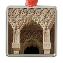 Detail of a gallery arch, from the Court Christmas Ornament