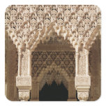 Detail of a gallery arch, from the Court Stickers