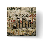 Detail of a map of Jericho Pinback Buttons