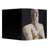 Detail of a statue of Itur-Shamagen Vinyl Binder