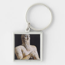 Detail of a statue of Itur-Shamagen Keychain