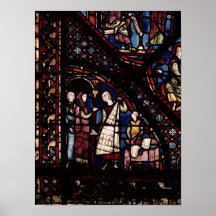 Detail of a window poster