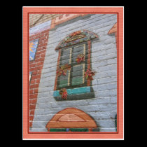 Detail of Bank Street Mural postcards