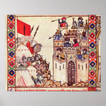 Detail of Cantiga 28 Poster