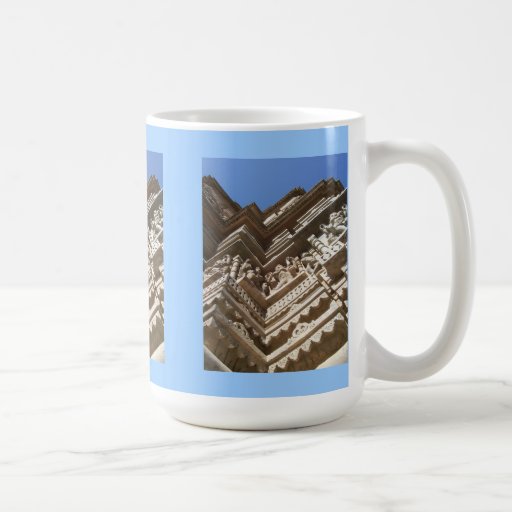 Detail of carving on a Jain temple, India Coffee Mugs
