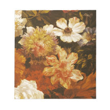 Detail of Flowers (oil on canvas) Memo Note Pad