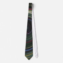 Detail of Painted Spiral - Customized ties