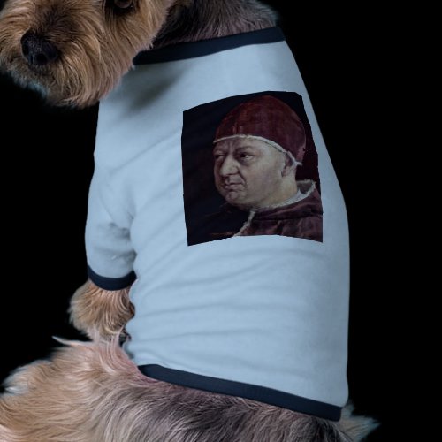 Detail Of Portrait Of Pope Leo X With His Cousins Pet Tee