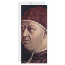 Detail Of Portrait Of Pope Leo X With His Cousins Rack Card