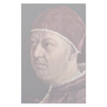 Detail Of Portrait Of Pope Leo X With His Cousins Personalized Stationery