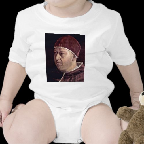 Detail Of Portrait Of Pope Leo X With His Cousins Shirts