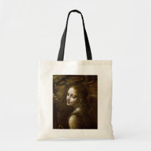Detail of the Angel Tote Bags