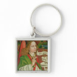 Detail of the Archangel Gabriel keychains