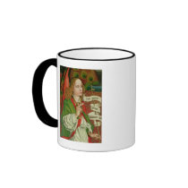 Detail of the Archangel Gabriel Coffee Mugs