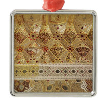 Detail of the Gallery of Mirrors Christmas Tree Ornaments