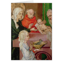 Detail of the Presentation in the Temple Greeting Card