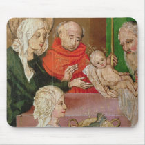 Detail of the Presentation in the Temple Mouse Pad