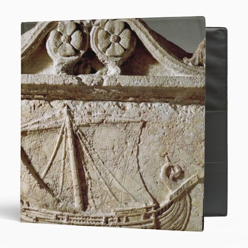 Detail of the Ship Sarcophagus, from Sidon 3 Ring Binders