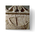 Detail of the Ship Sarcophagus, from Sidon buttons