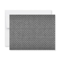 Detailed Carbon Fiber Textured Personalized Invitations