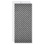 Detailed Carbon Fiber Textured Personalized Rack Card