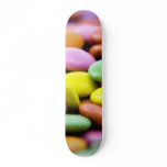 Detailed Photo Of Colorful Chocolate Bonbons Skateboards
