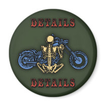Details, Details... Refrigerator Magnet