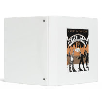Detective Dan, A Story in Cartoons binders by BIFFBANGPOW Detective Dan, A Story in Cartoons binders