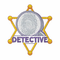 Detective embroidered shirts