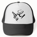Detective Mobster Trucker Hat by digitalfire Detective Mobster Trucker Hat