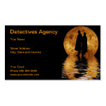 detectives agency business card templates